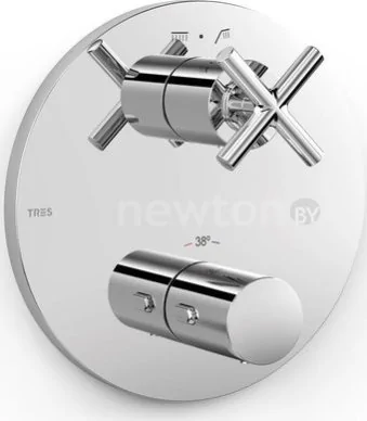 Смеситель без скрытого механизма Tres Montblanc 28325001