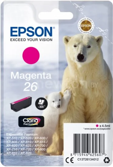 Картридж Epson C13T26134012