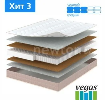 Матрас Vegas Хит 3 140х200