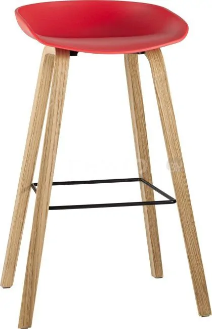 Табурет Stool Group LIBRA барный (красный)