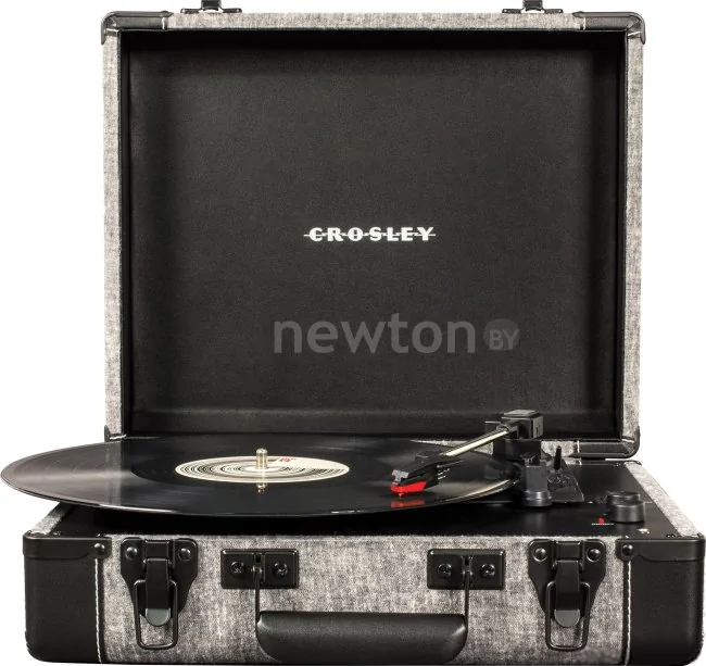 Виниловый проигрыватель Crosley Executive Portable (дымчатый)