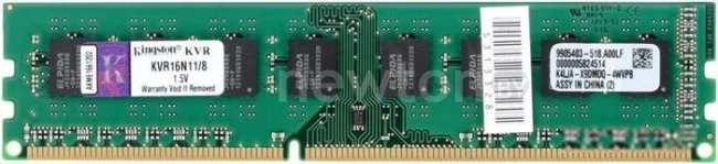 Оперативная память Kingston ValueRAM 2x8GB DDR3 PC3-12800 (KVR16N11K2/16)