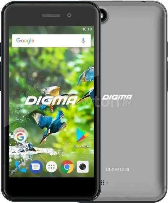 Телефон Digma Linx A453 3G (серый)