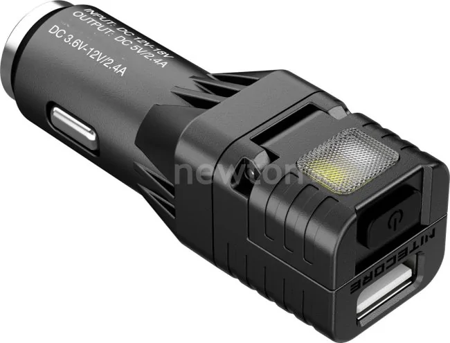 Автомобильное зарядное Nitecore VCL10