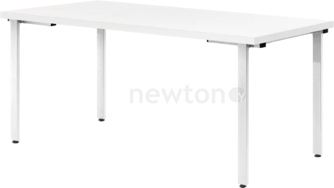 Обеденная группа Millwood Лофт Прага Л 160x80x75 (белый/металл белый)
