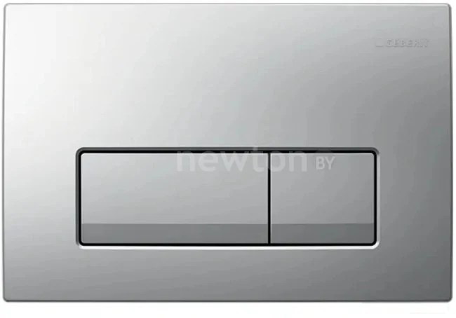 Панель смыва Geberit Delta 50 115.119.46.1 (хром матовый)