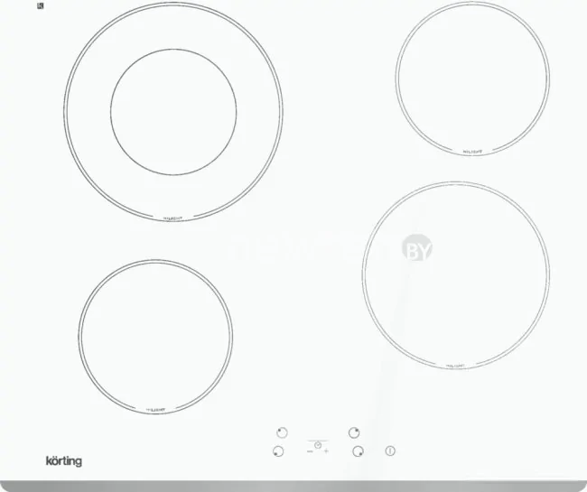 Варочная панель Korting HK 62001 BW