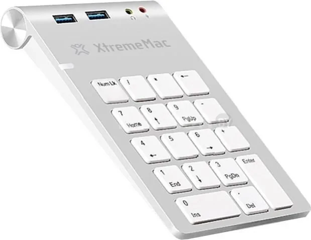 Цифровой блок XtremeMac Mechanical Numpad Double USB + AUX