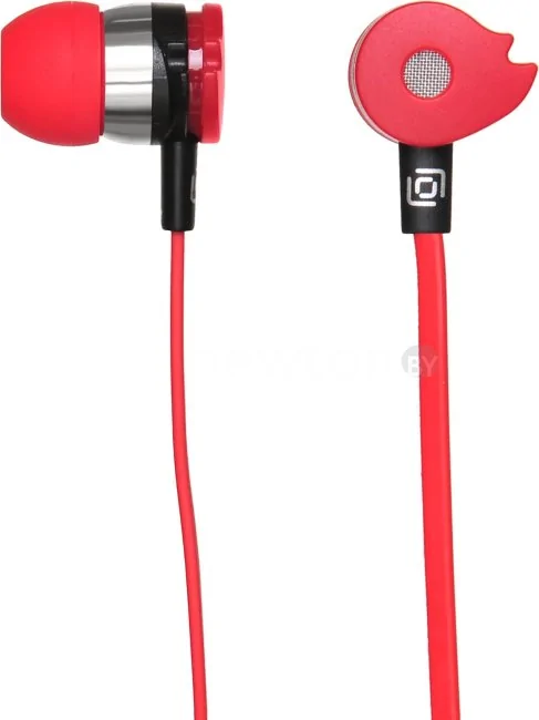 Наушники с микрофоном Oklick HS-S-210 (красный)