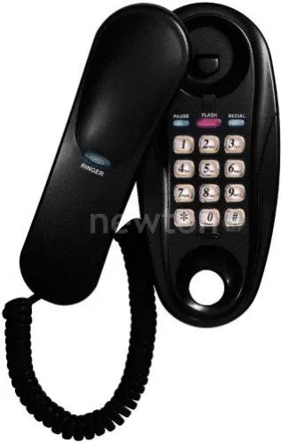 Проводной телефон Supra STL-112 (черный)