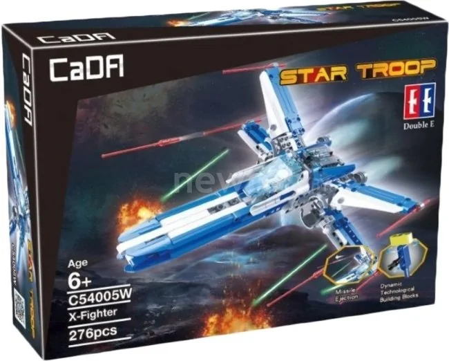 Конструктор CaDa Бомбардировщик X-Fighter C54005W