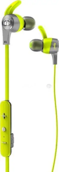 Наушники с микрофоном Monster iSport Achieve (зеленый) [137088-00]