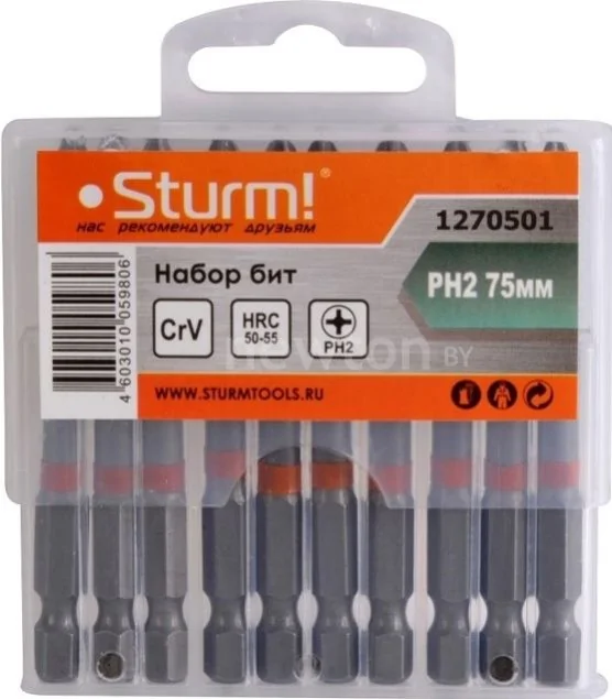 Набор бит Sturm 1270501 (10 предметов)