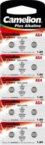 Батарейки Camelion LR66 10 шт. [AG4-BP10]