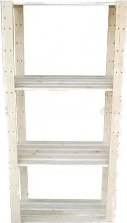 Стеллаж ВудГрупп П4 51x32x122