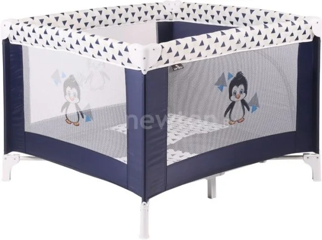 Игровой манеж Lorelli Play Station 2019 Blue&White Pinguin