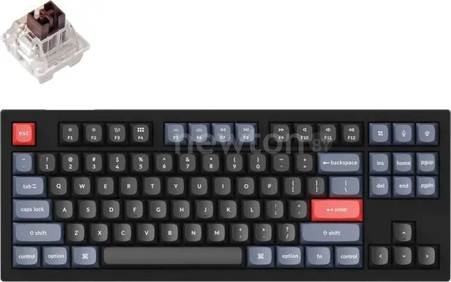 Клавиатура Keychron V3 RGB V3-B3-RU (Keychron K Pro Brown)