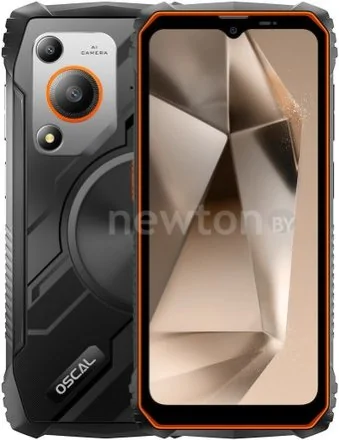 Телефон Oscal Marine 1 4GB/128GB (оранжевый)
