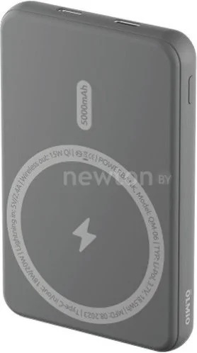 Внешний аккумулятор Olmio QM-06 5000mAh (серый)