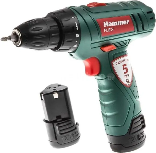 Дрель-шуруповерт Hammer ACD12/2LE