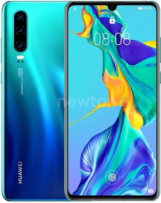 Телефон Huawei P30 ELE-L29 Dual SIM 6GB/128GB (северное сияние)