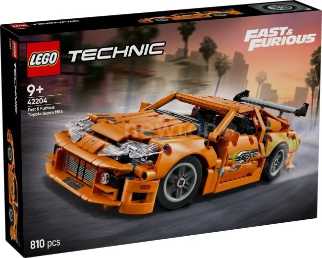 Конструктор LEGO Technic 42204 Форсаж Toyota Supra MK4