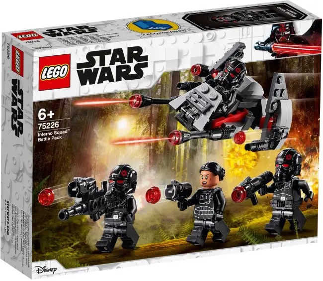 Конструктор LEGO Star Wars 75226 Боевой набор отряда Инферно