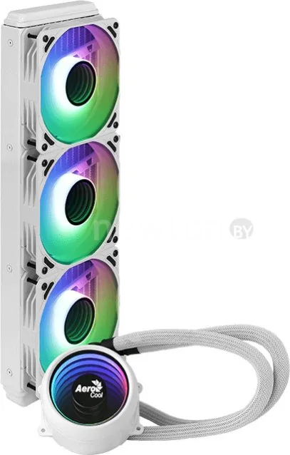 Система жидкостного охлаждения для процессора AeroCool Mirage L360 (белый)