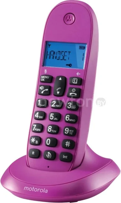 Радиотелефон Motorola C1001LB+ (фиолетовый)