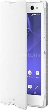 Чехол Sony SCR15 для Xperia C3 (белый)