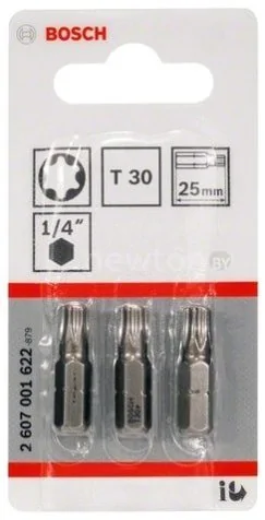 Набор бит Bosch 2607001622 (3 предмета)