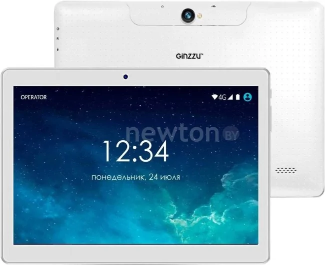 Планшет Ginzzu GT-1050 16GB LTE (белый)