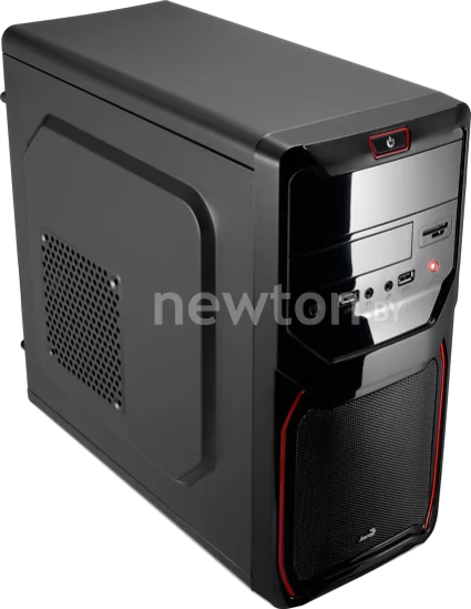 Корпус AeroCool QS-183 Advance Red Edition