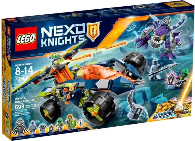 Конструктор LEGO Nexo Knights 70355 Вездеход Аарона 4x4