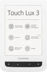 Электронная книга PocketBook Touch Lux 3 (белый)