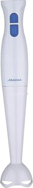 Погружной блендер Аксинья КС-305 (белый/синий)