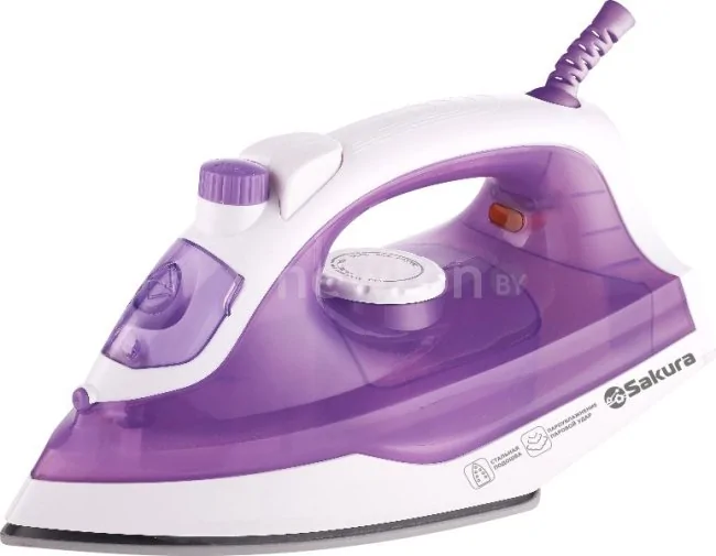 Утюг Sakura SA-3045NV (белый/фиолетовый)