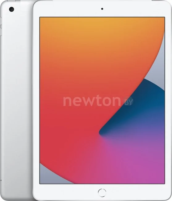 Планшет Apple iPad 10.2" 2020 128GB LTE MYMM2 (серебристый)