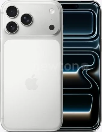 Телефон Apple iPhone 17 Pro Max Dual eSim 2TB (серебристый)