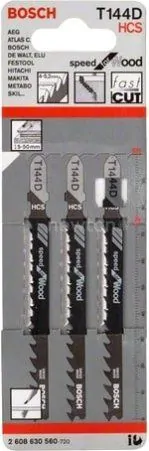 Набор оснастки Bosch 2608630560 (3 предмета)