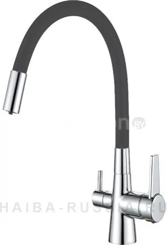 Смеситель Haiba HB76858-7 (хром/черный)