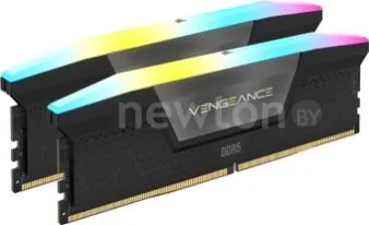 Оперативная память Corsair Vengeance RGB 2x16ГБ DDR5 6000 МГц CMH32GX5M2B6000C30