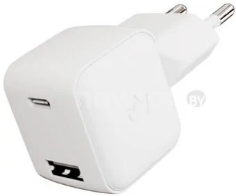 Сетевое зарядное VLP G-Charge USB-С/USB-A (белый)