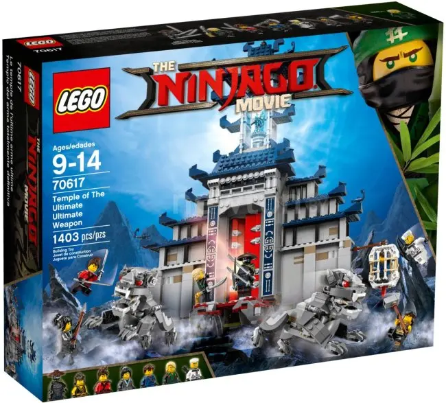 Конструктор LEGO Ninjago 70617 Храм Последнего великого оружия