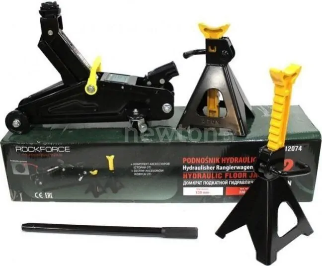 Подкатной домкрат RockForce RF-TH12074 2т