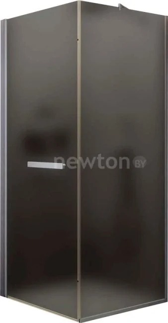 Душевой уголок MaybahGlass MGY-1322-5 (графит матовый стекло/хром матовый)