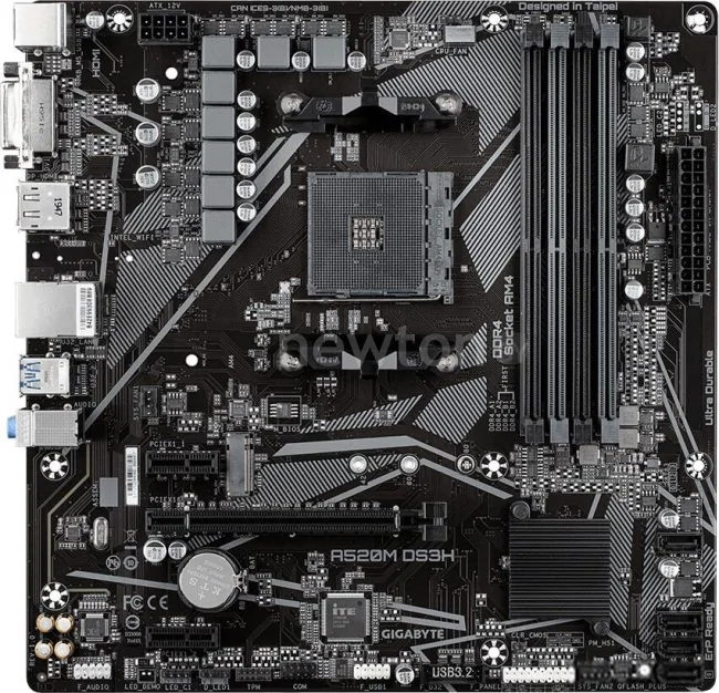 Материнская плата Gigabyte A520M DS3H (rev. 1.x)
