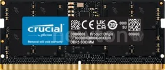 Оперативная память Crucial 8ГБ DDR5 SODIMM 5600 МГц CT8G56C46S5