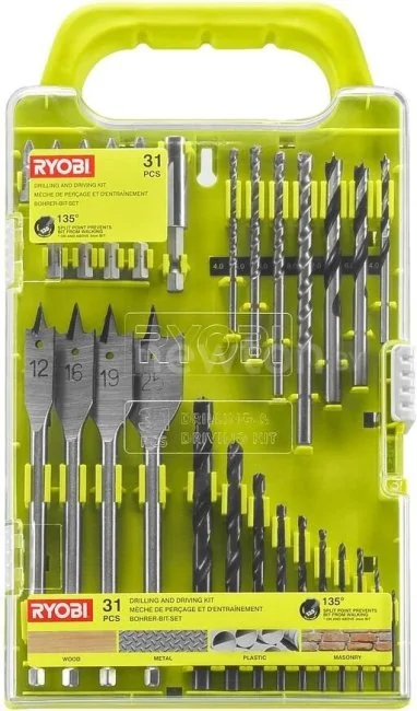 Набор бит Ryobi RAKDD31 (31 предмет)