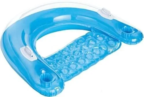 Надувное кресло Intex Sit'n Float 58859 (голубой)